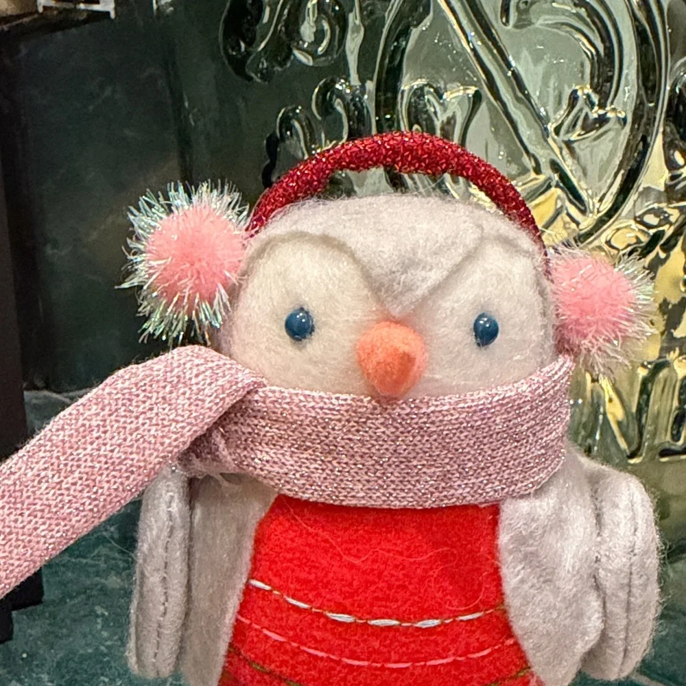 Festive 2018 Target Red and Gray Bird Decoration (Noelle) - Picture 3 of 10